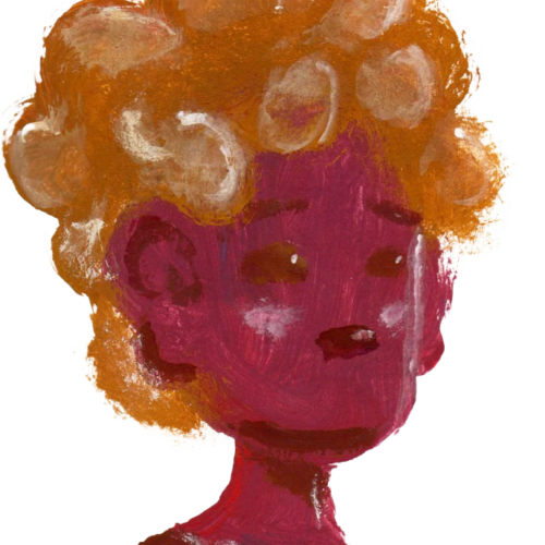 Cute painted boy of 2020