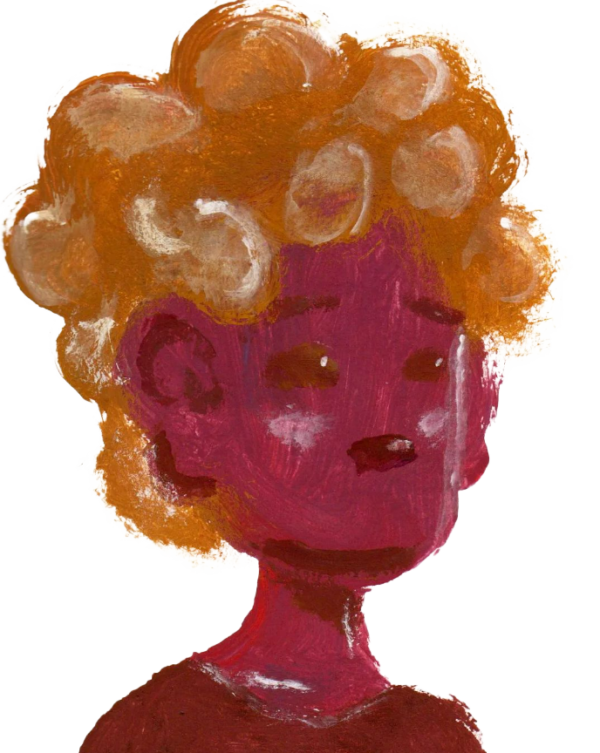 Dibujo tradicional Cute painted boy of 2020
