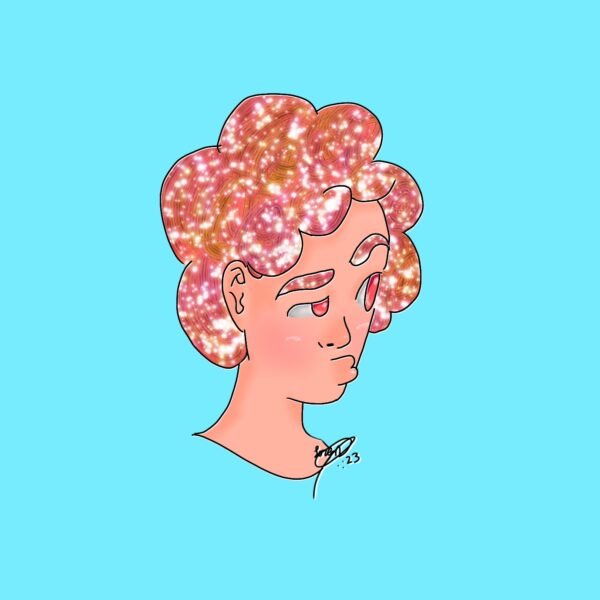 Cabello de brillitos